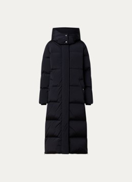 Woolrich Dames Kelly gewatteerde parka met donsvulling en steekzakken in de kleur Zwart, maat: S