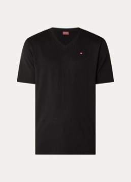 Diesel Heren T-Adjust T-shirt met logoborduring in de kleur Zwart