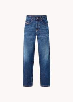 Diesel Heren 200 D-Marco loose fit jeans met donkere wassing in de kleur Indigo