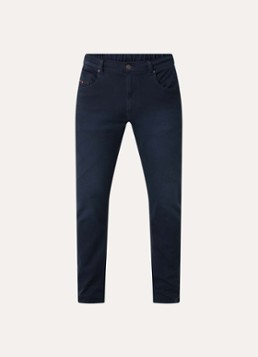 Diesel Heren 2032 D-krooley slim fit chino met steekzakken in de kleur Donkerblauw