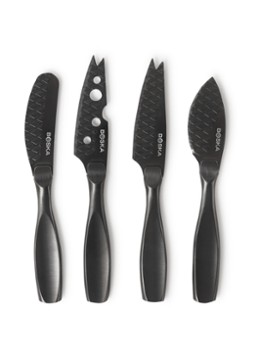 Boska Monaco Mini kaasmes set van 4 Zwart - Deal