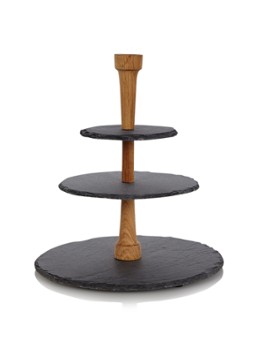 Boska Cheese Tower etagère van leisteen 38,5 cm Antraciet - Deal