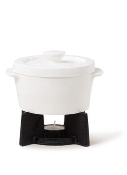 Boska Cheese Baker ovenschaal met onderstel Gebroken wit - Deal