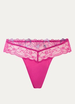 Marie Jo Dames Noemy tanga met kant in de kleur Donkerroze