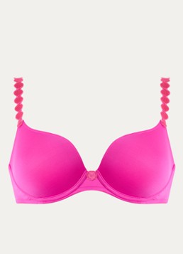 Marie Jo Dames Tom voorgevormde beugel bh met borduring in de kleur Fuchsia