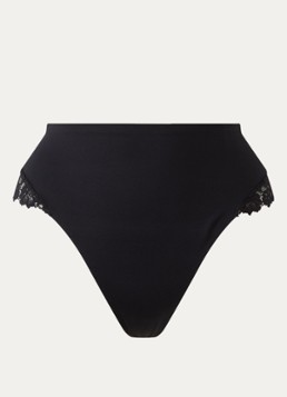 Marie Jo Dames Soft Studio shorty met kant in de kleur Zwart