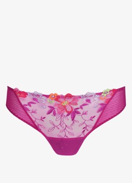 Marie Jo Dames Odilly slip met mesh en kant in de kleur Paars