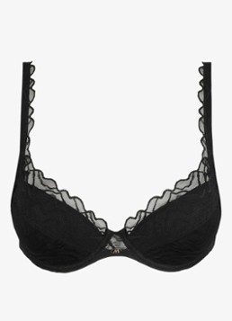 Marie Jo Dames Nillo push-up bh met uitneembare vulling in de kleur Zwart