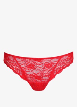 Marie Jo Dames Cyrile tanga van kant in de kleur Rood