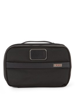 TUMI Alpha 3 Split toilettas met logo Zwart - Deal