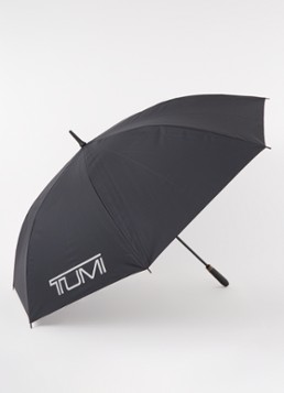 TUMI Golf paraplu 133 x 90 cm Zwart - Deal