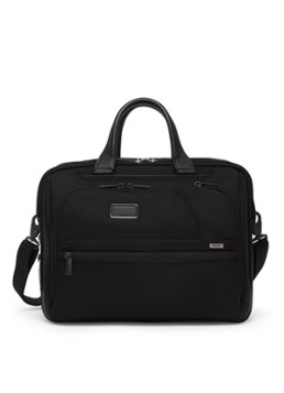 TUMI Alpha Medium businesstas met 15 inch laptopvak Zwart - Deal
