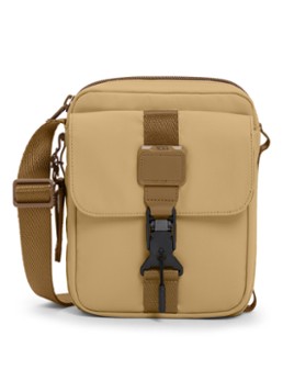 TUMI Junior crossbodytas met leren details Khaki - Deal