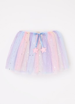Mimi & Lula Meisjes Rok van tule in de kleur Roze, maat: ONE SIZE