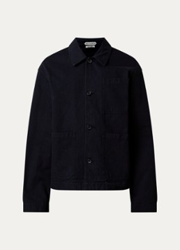 J.W. Anderson Heren Comfort fit overshirt met borstzak in de kleur Zwart, maat: M