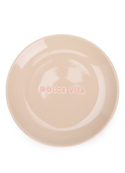 Vondels Dolce Vita gebaksbordje 16 cm Beige - Deal
