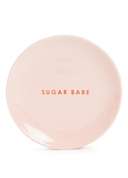 Vondels Sugar Babe gebaksbordje 16 cm Roze - Deal