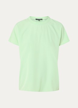 French Connection Dames Capriana top met ronde hals in de kleur Lichtgroen