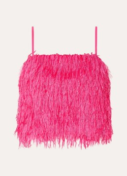 French Connection Dames Sonia top met structuur in de kleur Fuchsia