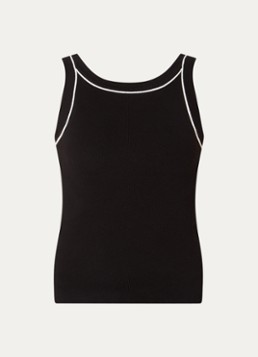 French Connection Dames Mozza top met stretch in de kleur Zwart