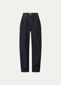 French Connection Dames Misa high waist balloon fit jeans met donkere wassing in de kleur Indigo