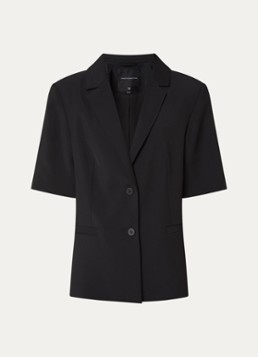 French Connection Dames Vinnie blazer met paspelzakken in de kleur Zwart