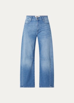 MAC Jeans Dames Dakota high waist balloon fit jeans met steekzakken in de kleur Blauw