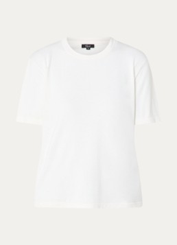 Rails Dames T-shirt in kasjmierblend in de kleur Wit