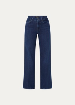 Rails Dames Getty high waist wide leg jeans met donkere wassing in de kleur Indigo