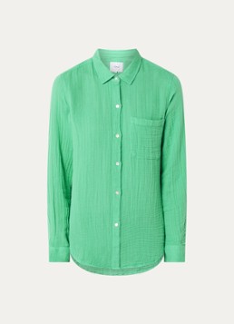 Rails Dames Ellis blouse met structuur in de kleur Groen
