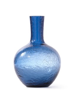 POLSPOTTEN Ball vaas S 32 cm Blauw - Deal