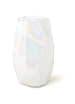 POLSPOTTEN Graphic Luster L vaas 40 cm Wit - Deal