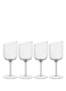 Villeroy & Boch NewMoon witte wijnglas 30 cl set van 4 Transparant - Deal