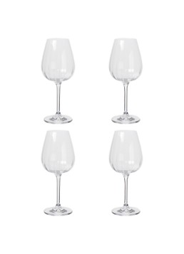 Villeroy & Boch Rose Garden rode wijnglas 59 cl set van 4 Transparant - Deal