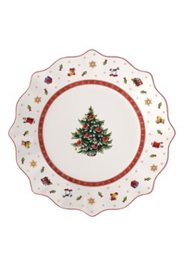 Villeroy & Boch Toy's Delight Kerst ontbijtbord 24 cm Gebroken wit - Deal