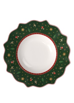Villeroy & Boch Toy's Delight diep bord 26 cm Donkergroen - Deal