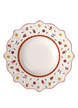 Villeroy & Boch Toy's Delight Kerst soepbord 26 cm Gebroken wit - Deal