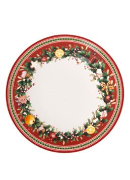 Villeroy & Boch Winter Bakery Delight Kerst dinerbord 27 cm Steenrood - Deal