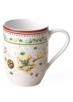 Villeroy & Boch Winter Bakery Delight kerst kopje 34 cl Gebroken wit - Deal
