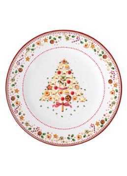 Villeroy & Boch Winter Bakery Delight Kerst onderbord 32 m Gebroken wit - Deal