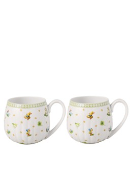 Villeroy & Boch Easter Delight mok set van 2 Gebroken wit - Deal
