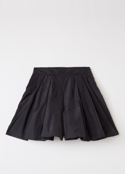 Moncler Meisjes Wide fit korte broek met logoborduring in de kleur Donkerblauw, maat: 14A=164