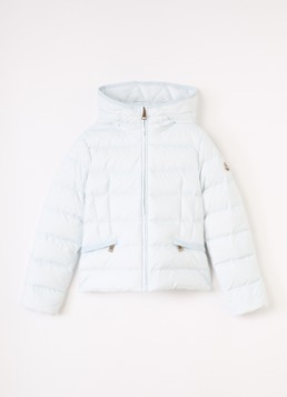 Moncler Meisjes Avoce pufferjack met donsvulling in de kleur Blauw, maat: 14A=164