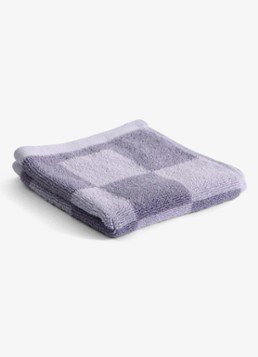 Hay Check washand 30 x 30 cm Lavendel - Deal