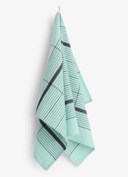 Hay Linear theedoek 52 x 80 cm Turquoise - Deal