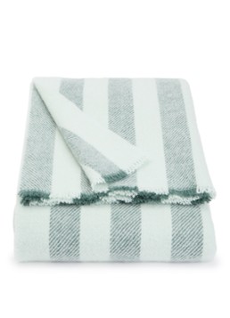 Hay Duo plaid van wol 180 x 130 cm Mint - Deal