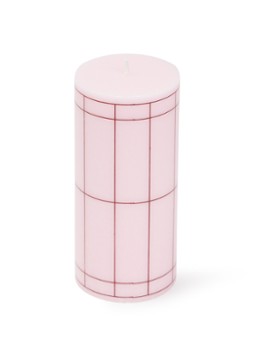 Hay Column Small kaars Roze - Deal