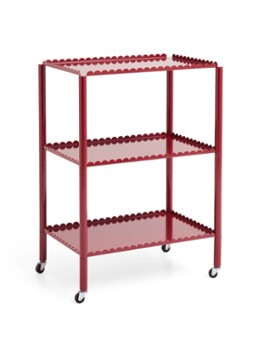 Hay Arcs Trolley kast 44 x 63 cm Donkerrood - Deal