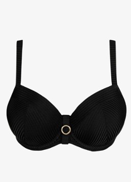 PrimaDonna Dames Delray voorgevormde bikinitop met structuur in de kleur Zwart