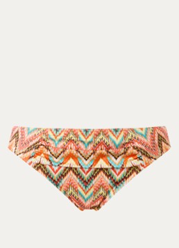PrimaDonna Dames Tubou bikinislip met print in de kleur Zalmroze